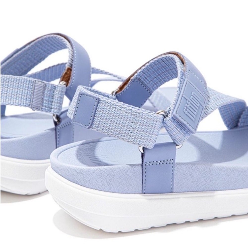 Fitflops Loosh Webbing Z-Strap Wild Lavender Women's Sandals Size 7 - Picture 10 of 11